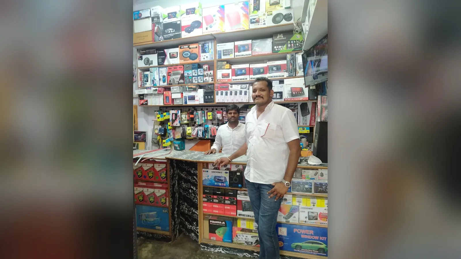 Customer at MRV counter